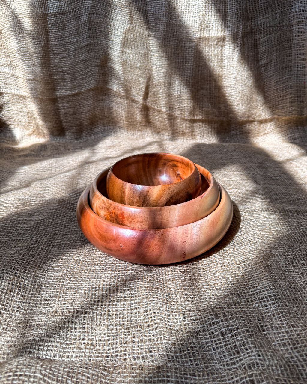 3 Sets Curved Bowl - بومبيه