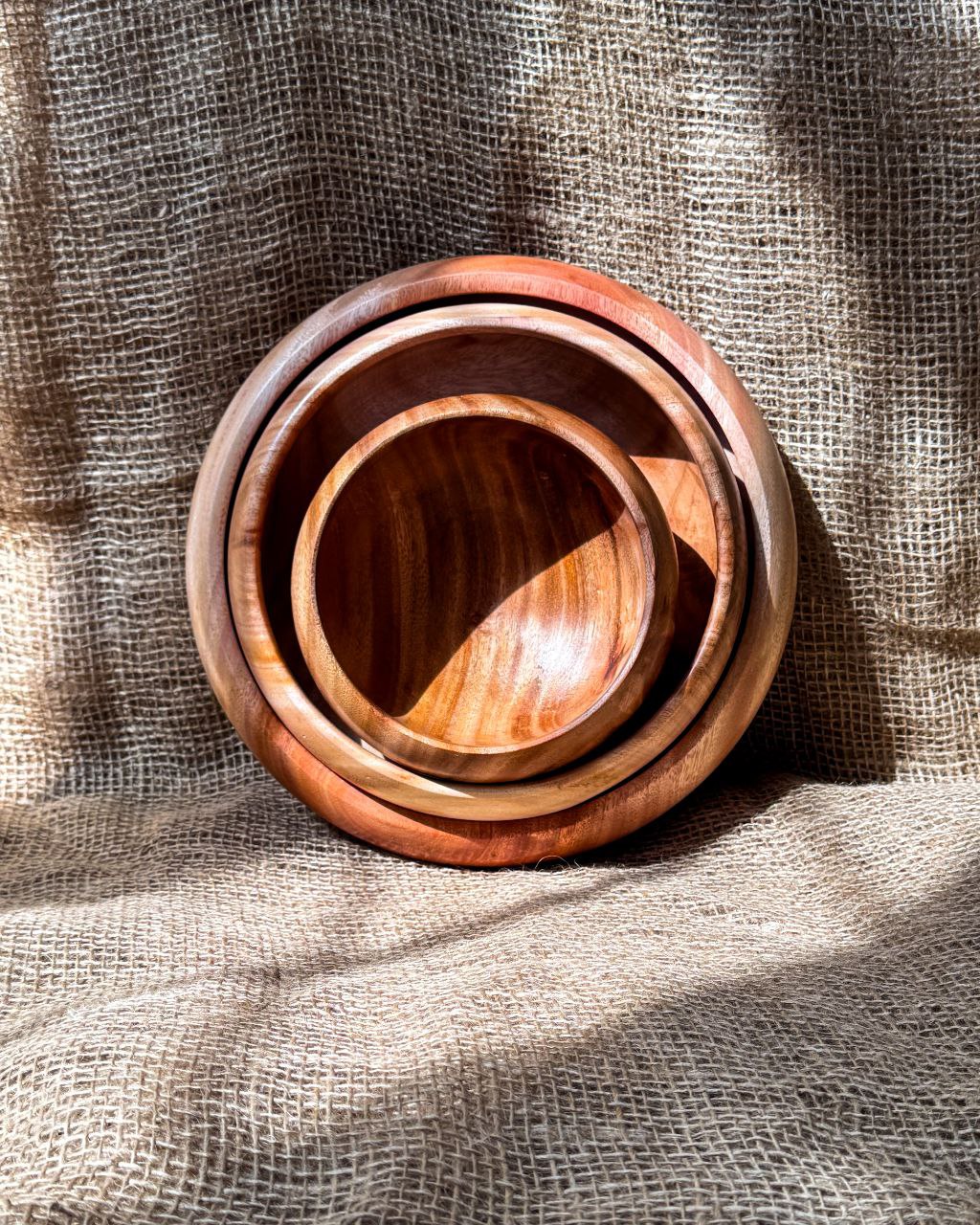 3 Sets Curved Bowl - بومبيه