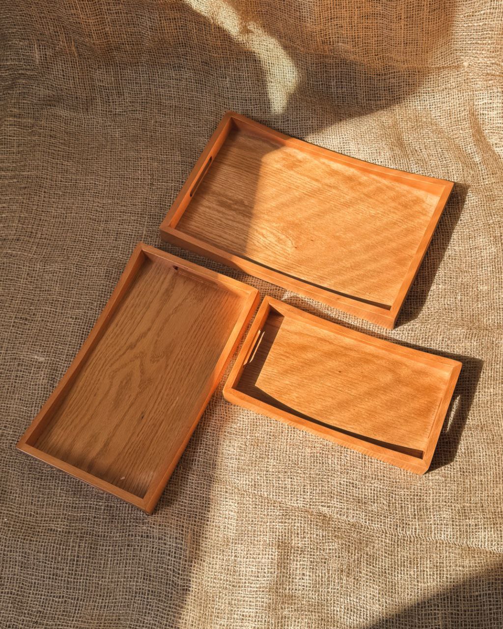 wooden tray