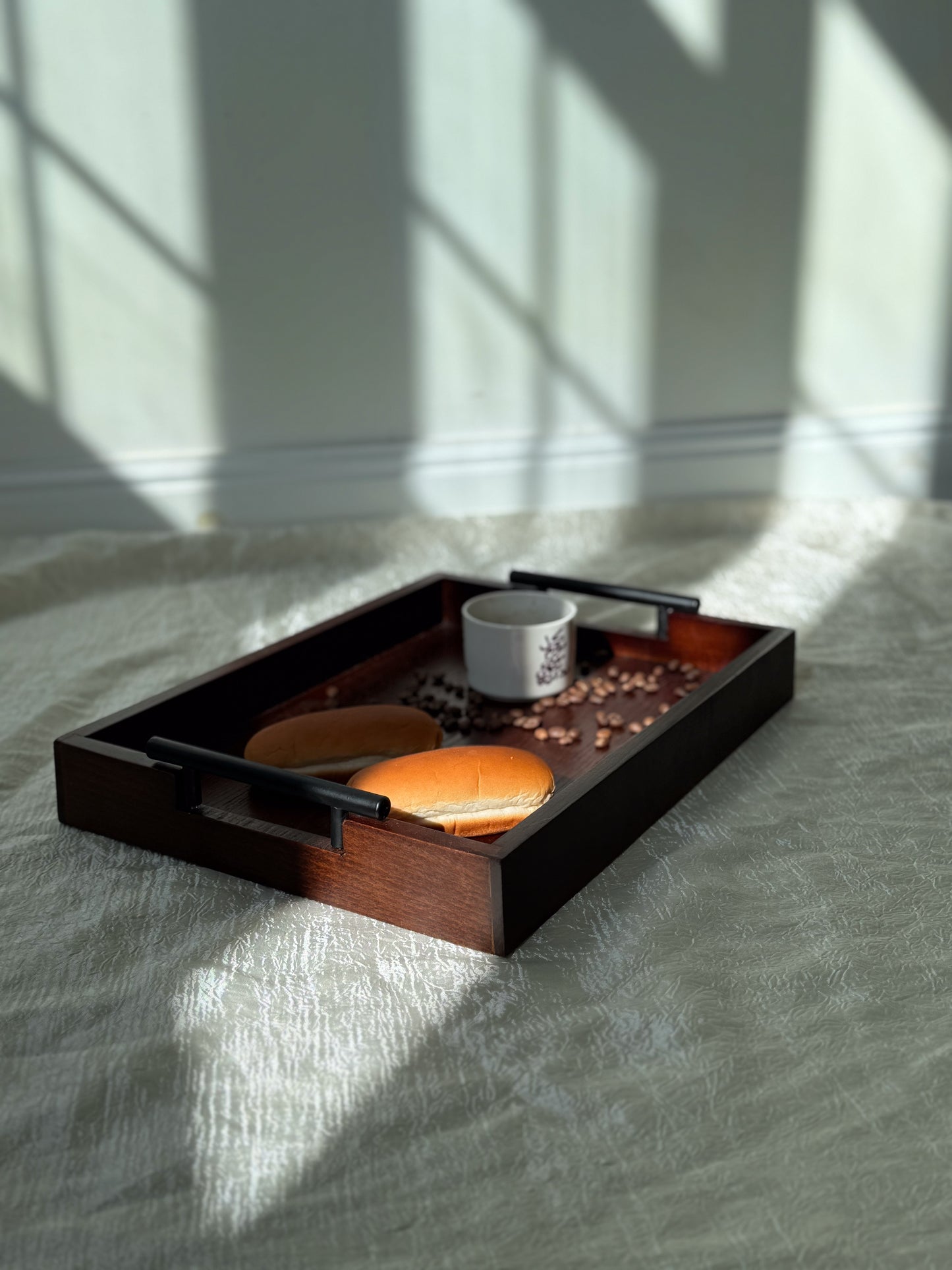 wooden tray